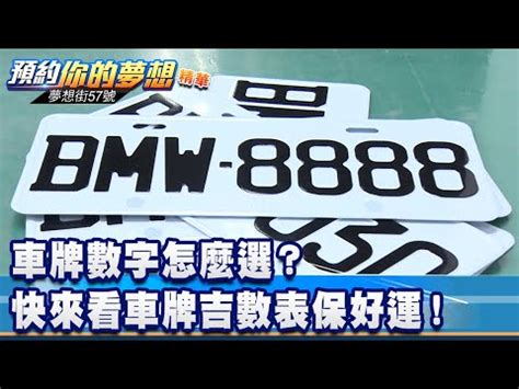 選車牌吉凶|車牌吉數查詢：你的車牌號碼帶來好運了嗎？ 